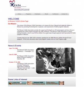 The New Missouri CASA Website