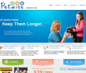 petwisewebsites.com screenshot