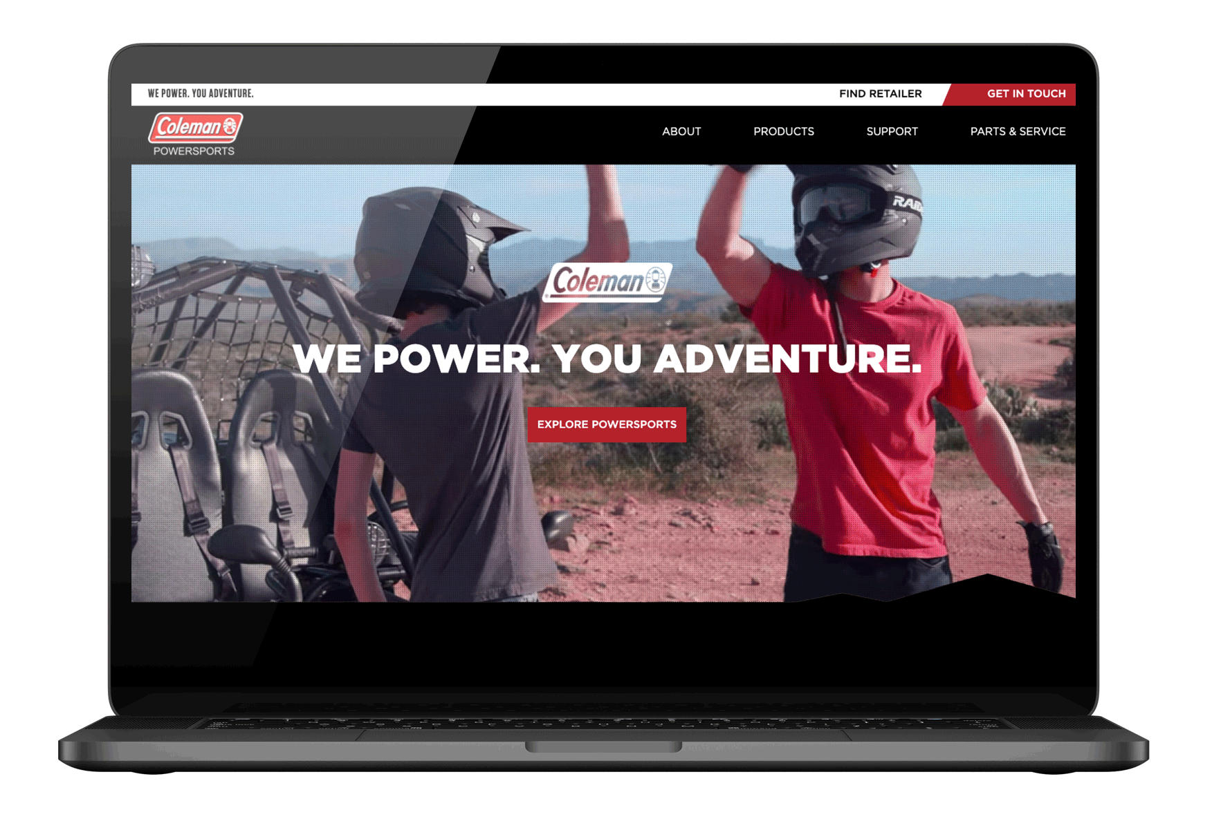 Coleman shop powersports website
