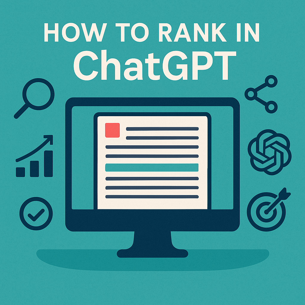how to rank in chatgpt graphic